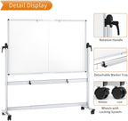 Mobile Double‑Sided Magnetic White Board