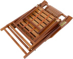 Foldable Bamboo Rocking Recliner Chair