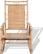 Lightweight Bamboo Indoor Outdoor Rocking Chair