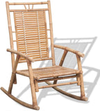 Lightweight Bamboo Indoor Outdoor Rocking Chair