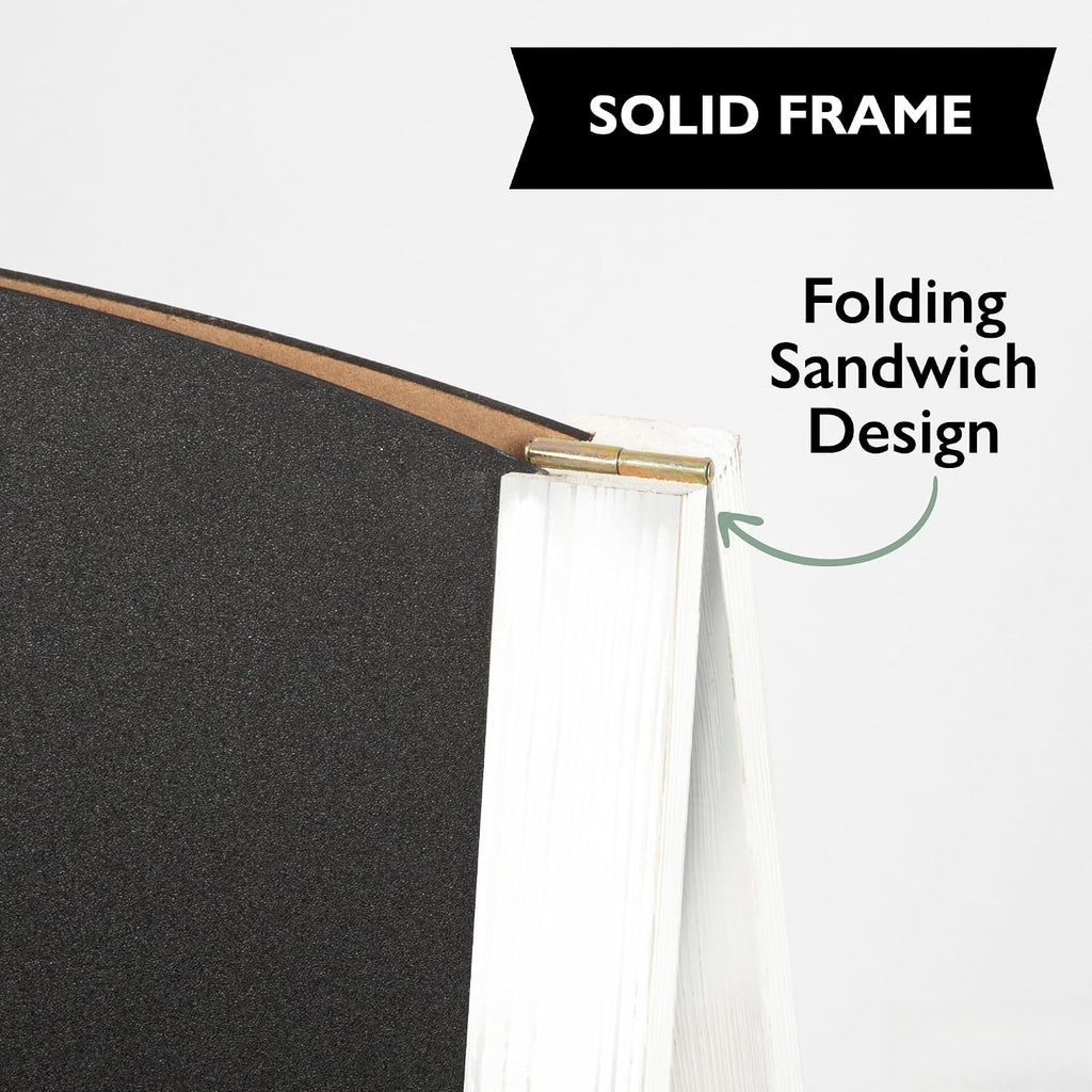 Outdoor A‑Frame Chalkboard Easel Sign