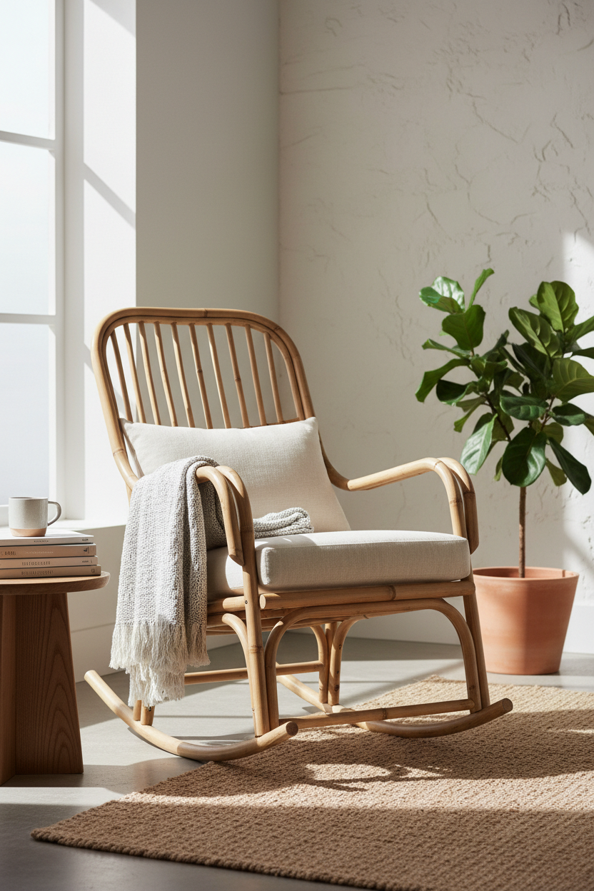 Bamboo Rocking Chair